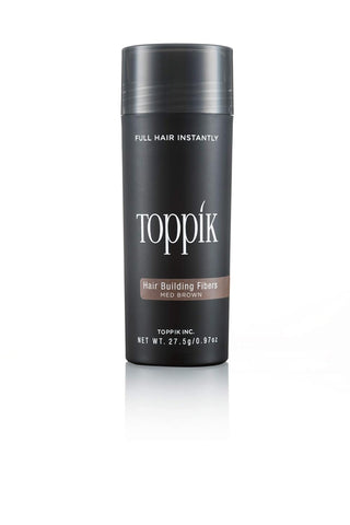 Toppik Hair Building Fibers – Medium Brown (27.5g)