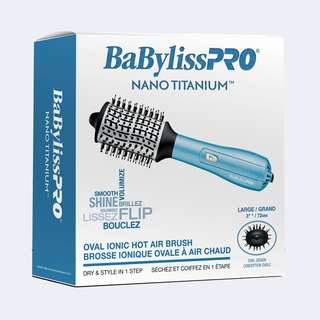 BABYLISSPRO® NANO-TITANIUM™ LARGE OVAL IONIC HOT AIR BRUSH