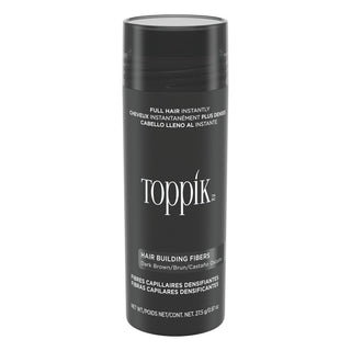 Toppik Hair Building Fibers – Dark Brown (27.5g)